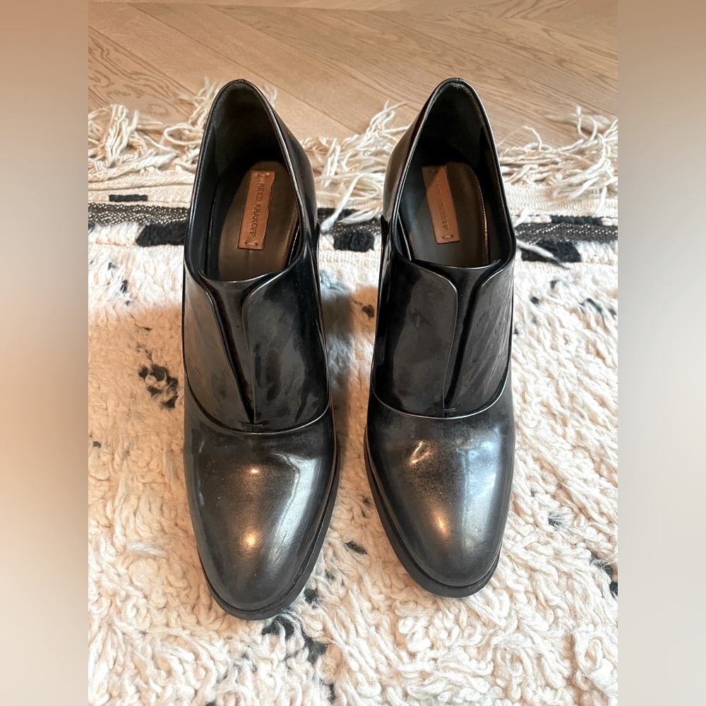 Graphite booties from Reed Krakoff